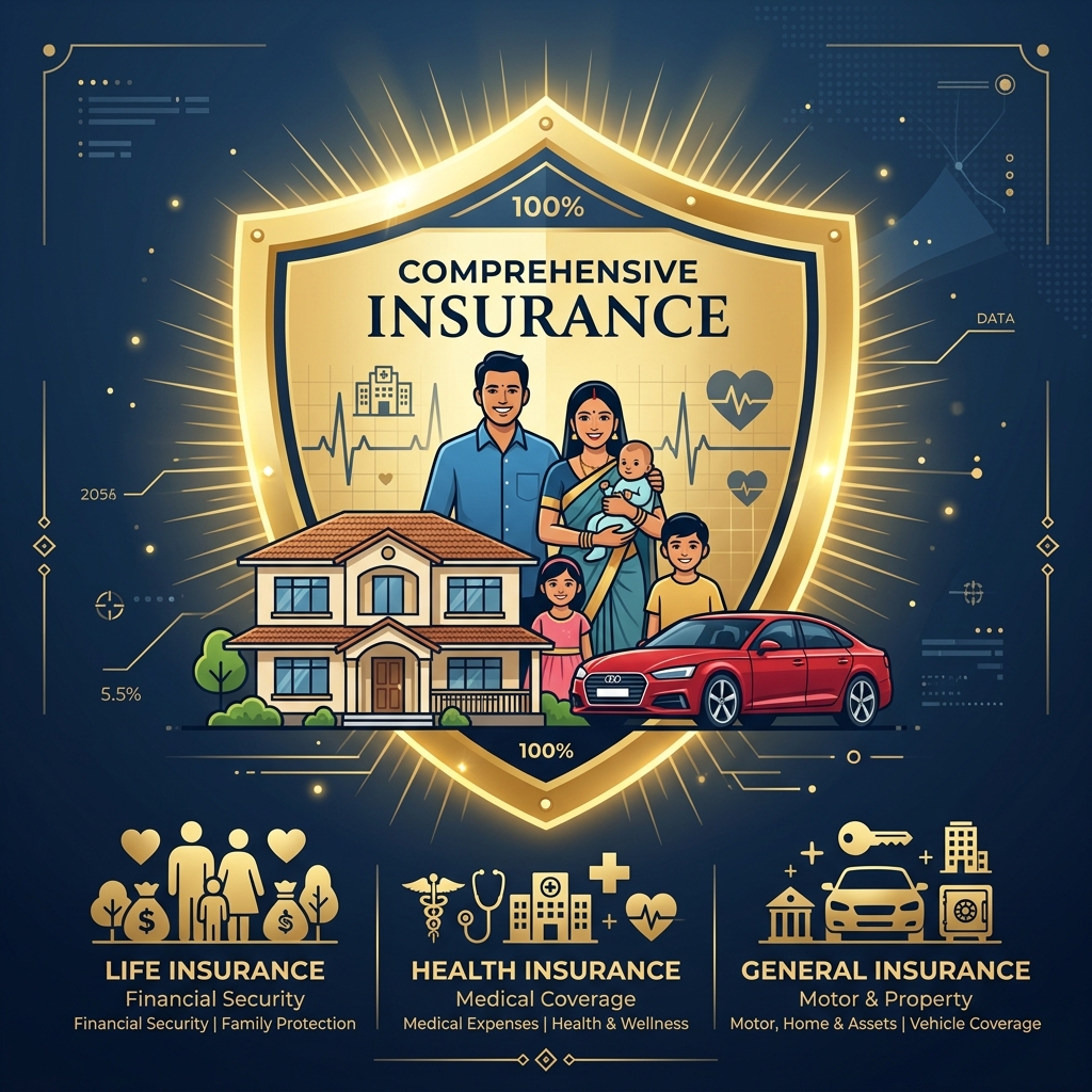 Comprehensive Insurance Planning: Securing Life, Health & Motor Assets